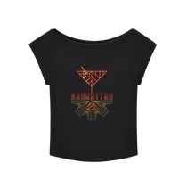 Vintage Manhattan Cocktail Boat Neck T-shirt