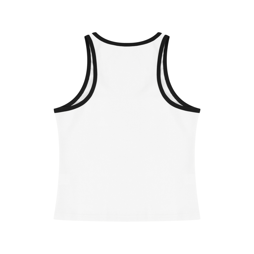 Valley of the Moon Women's Color Block Cropped Tank Top
