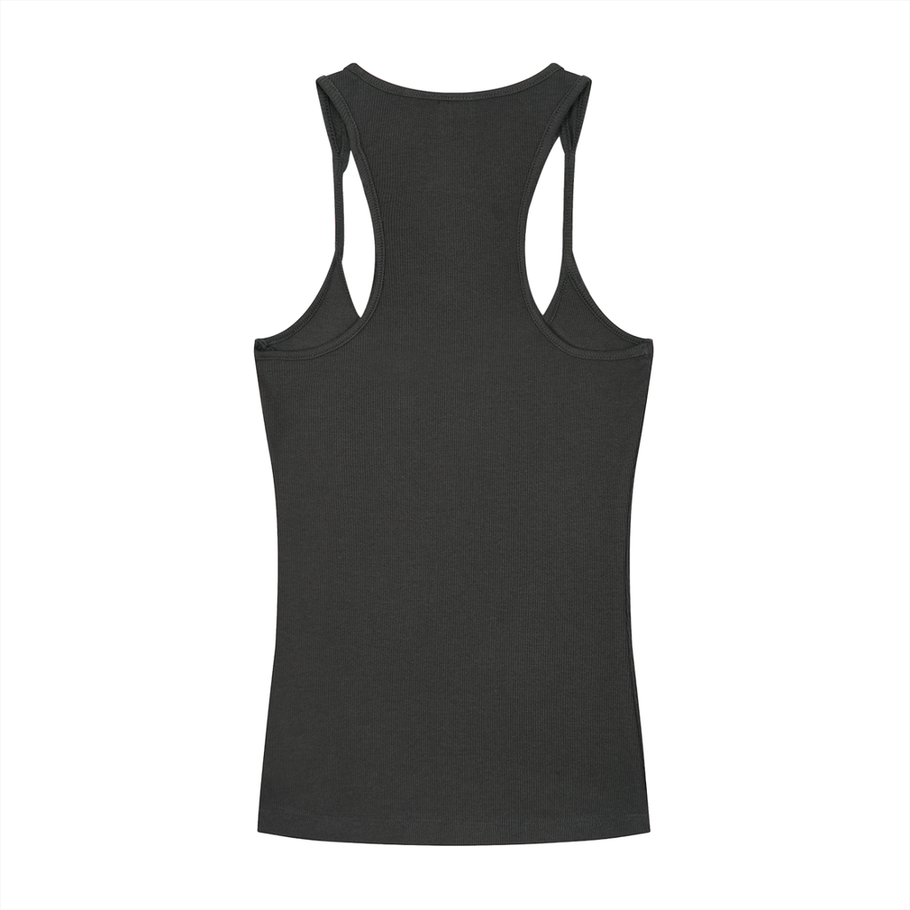 California O.G. Bear  Ribbed Racerback Tank Top