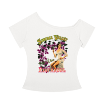Old Vine Zinfandel Women’s Off-the-Shoulder T-Shirt
