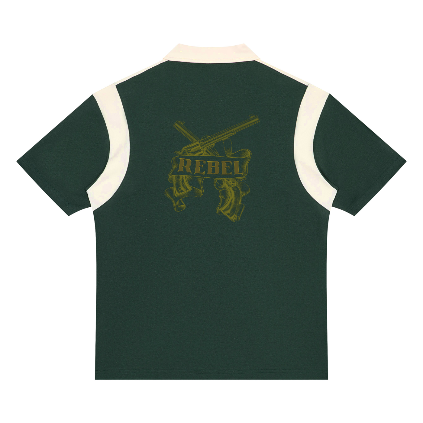 Quarter Zip Polo Shirt