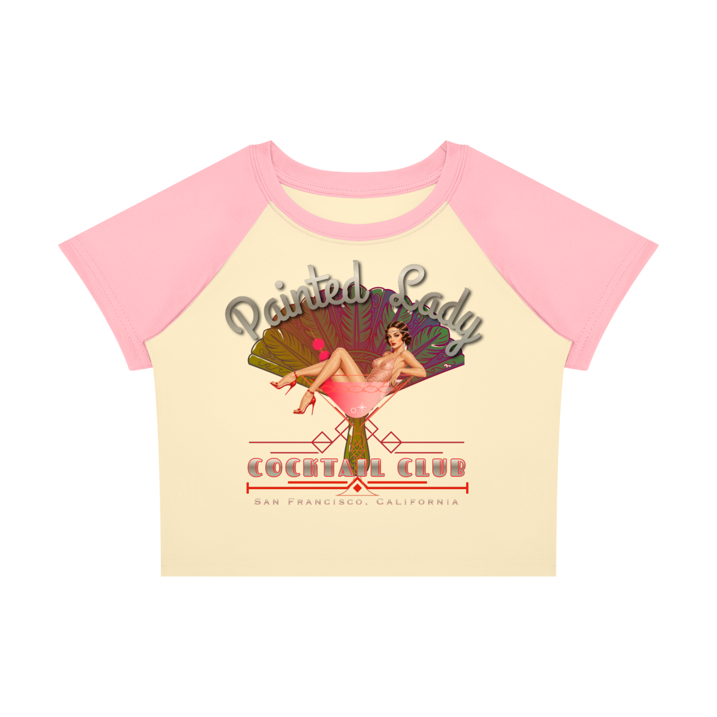 Women’s Raglan Color Block Baby T-Shirt