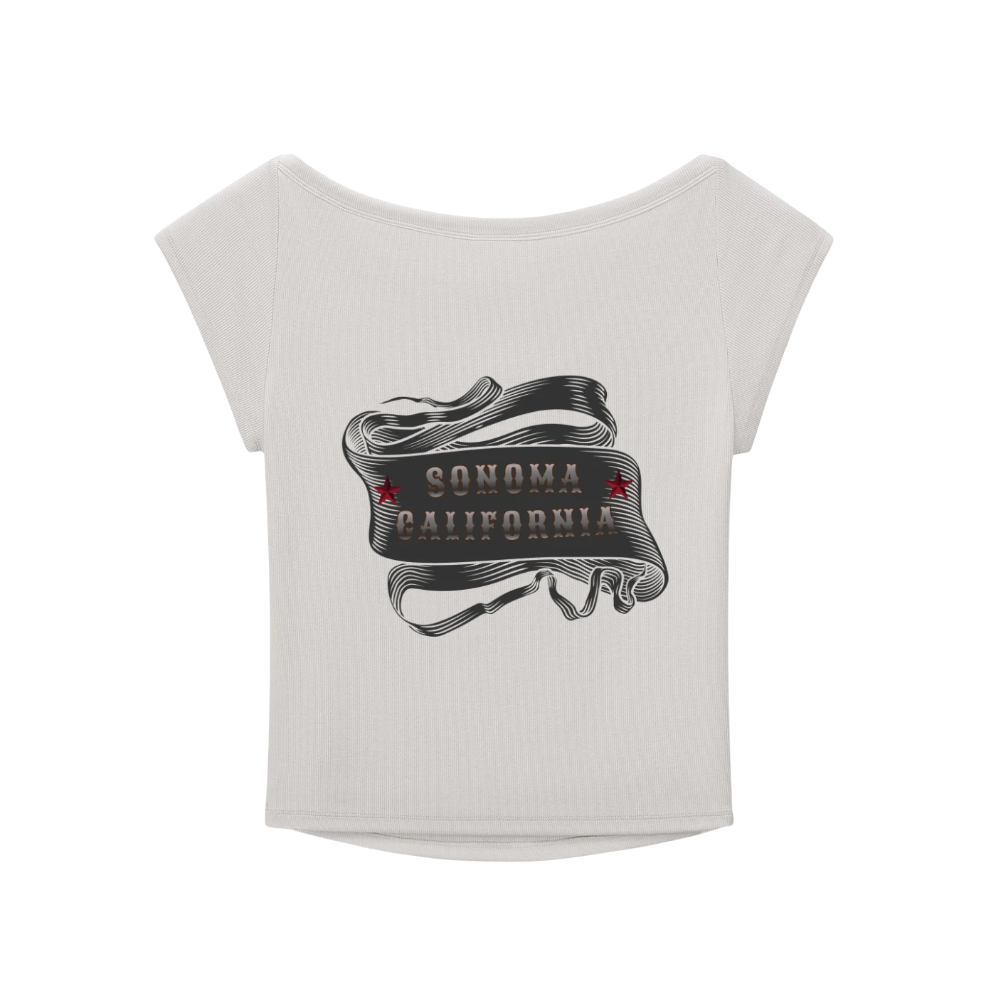 Sonoma Bear Boat Neck T-shirt Secondary image