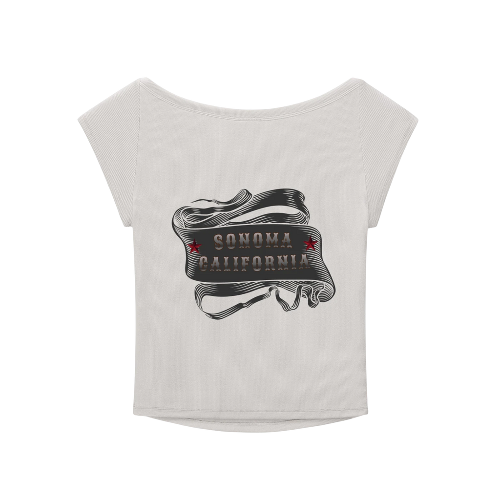 Sonoma Bear Boat Neck T-shirt