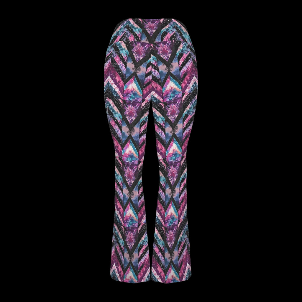 Guatemalan Print Flare Leggings