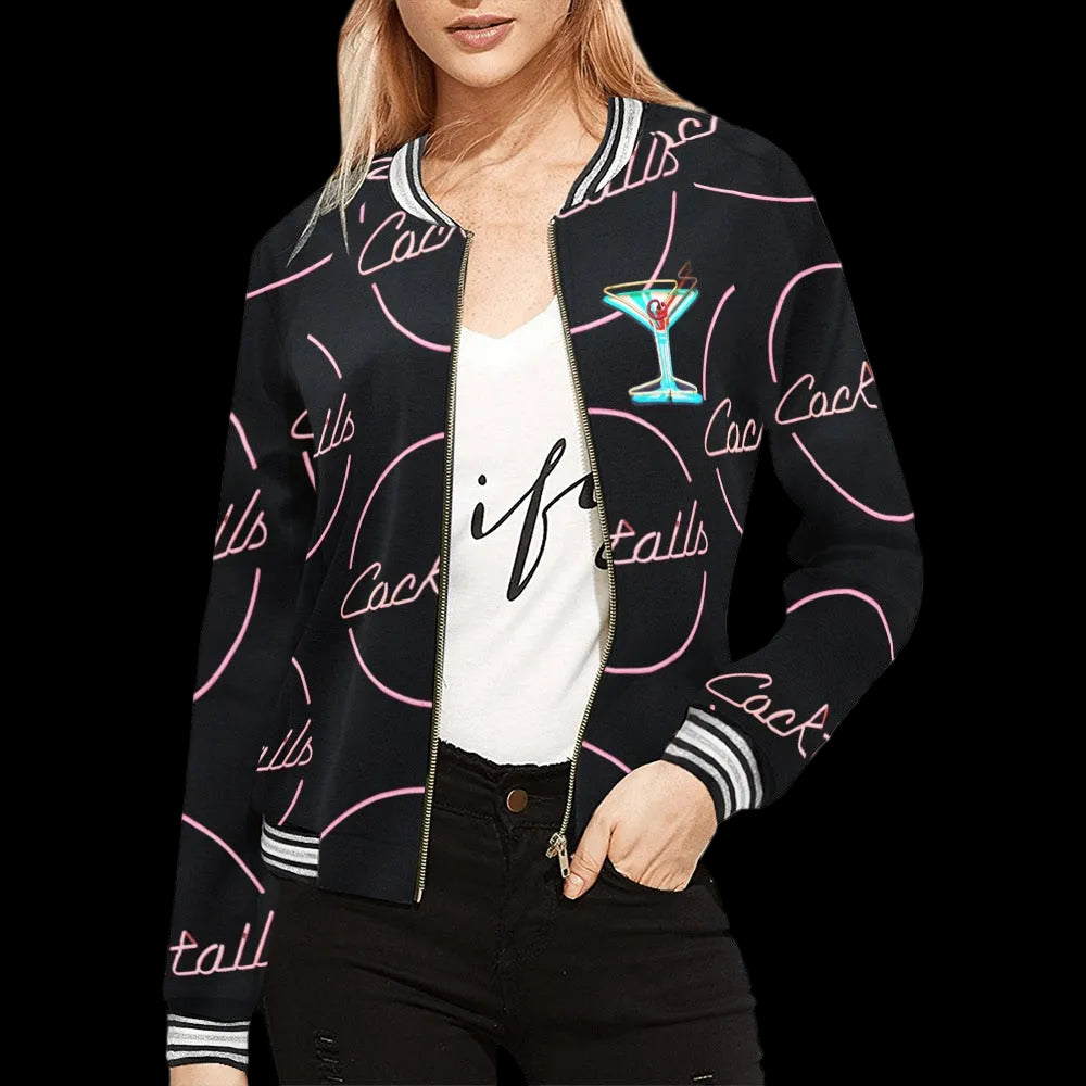 Pink Lady Cocktail Bomber Jacket Secondary image