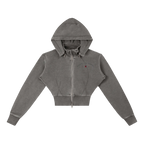California O.G. Vintage Wash Cropped Women's Hoodie