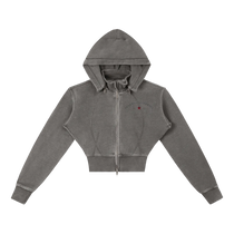 California O.G. Vintage Wash Cropped Women's Hoodie