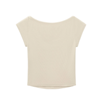 Vintage Manhattan Cocktail Boat Neck T-shirt