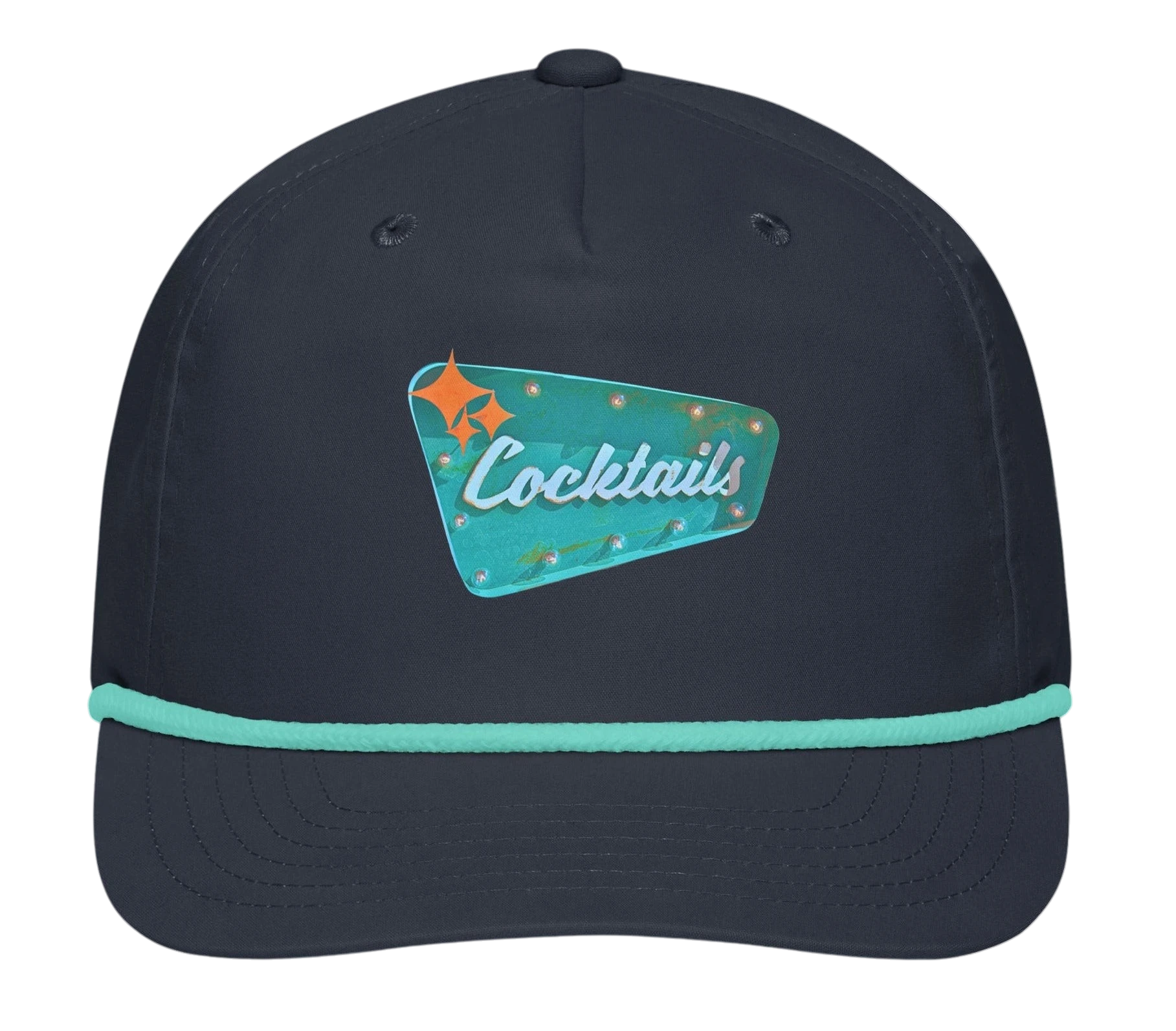 VINTAGE COCKTAILS Golf Rope Cap - Baseball Caps from Sonoma Rebel Main image
