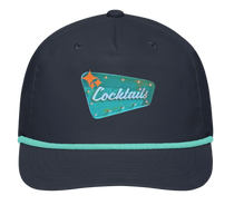 VINTAGE COCKTAILS Golf Rope Cap - Baseball Caps from Sonoma Rebel