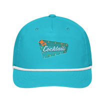VINTAGE COCKTAILS Golf Rope Cap - Baseball Caps from Sonoma Rebel