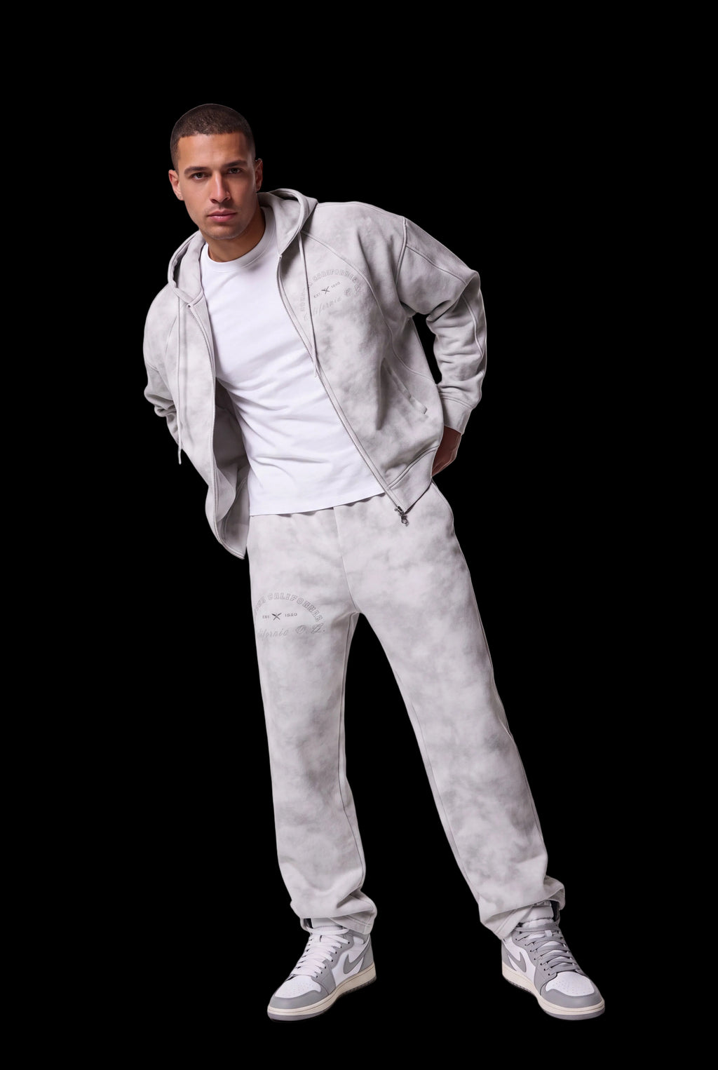 California O.G. Collegiate Dirty Washed Fleece Sweatpants