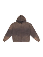 Jack London Wolf Sunfade Zip Hoodie