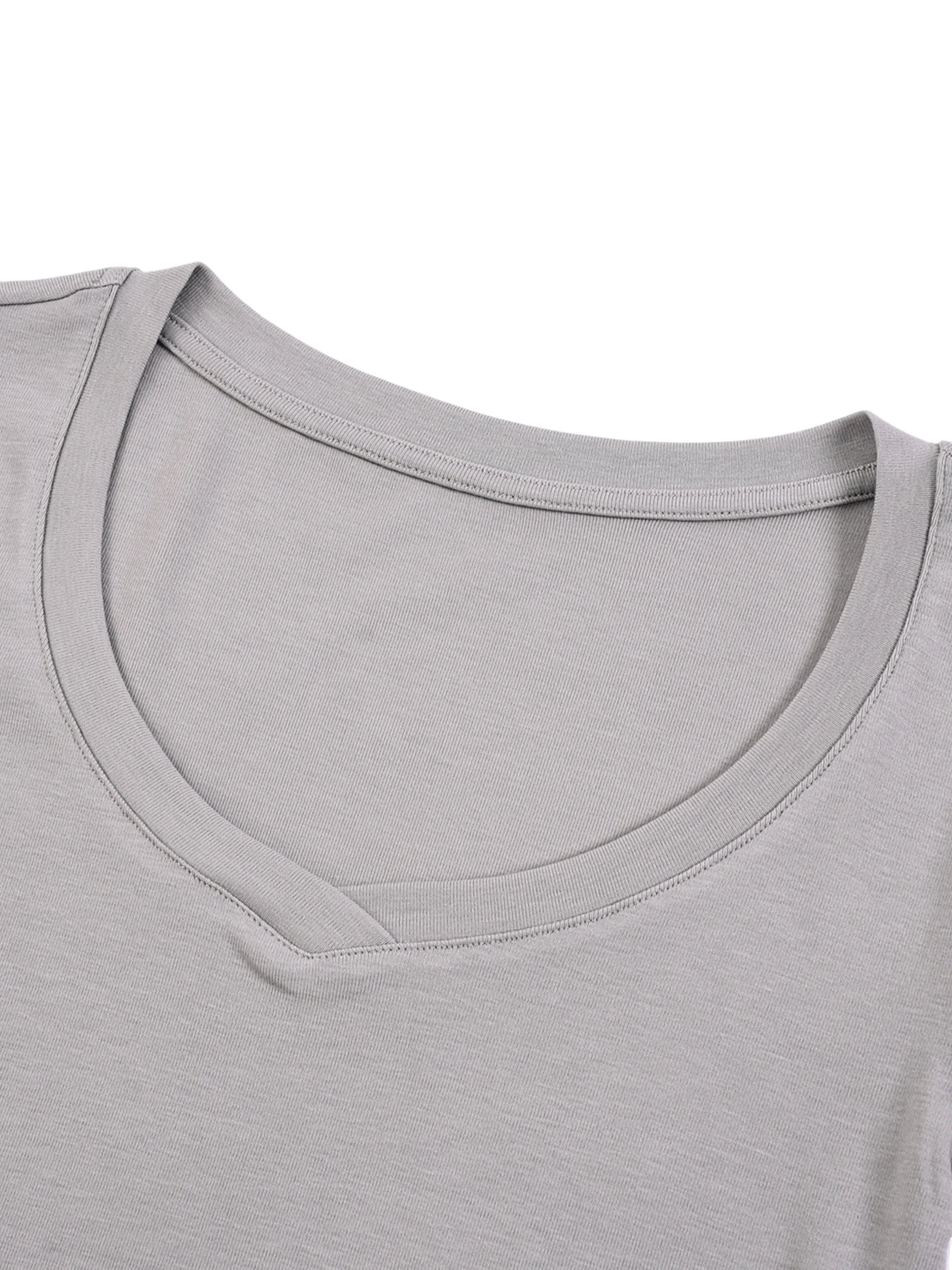 The Rebel Essential V-Neck Bodycon T-Shirt Secondary image
