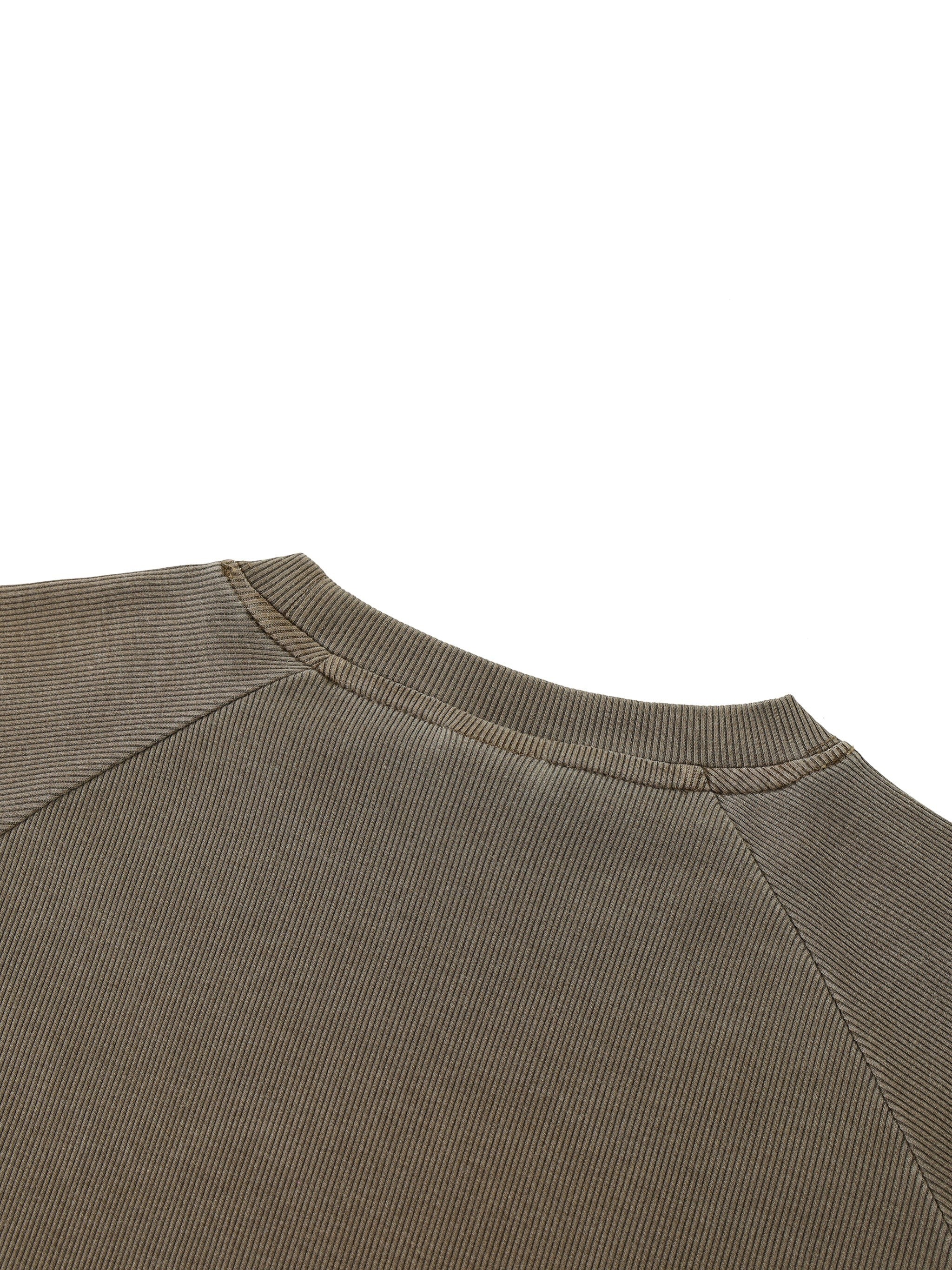 Valley of the Moon Glam Dyed Washed  Long Sleeve T-Shirt