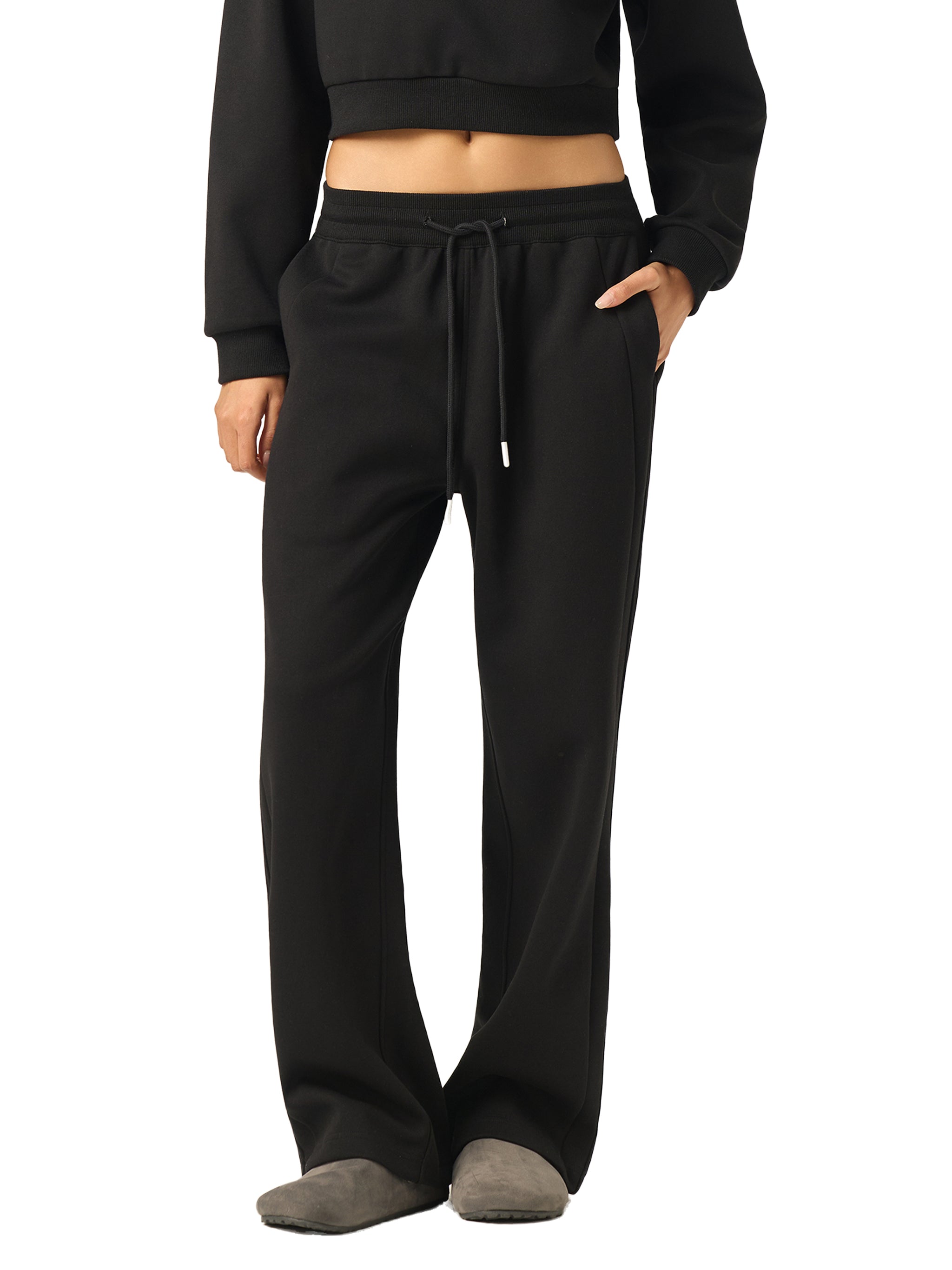 Valley of the Moon Women's Drawstring Straight-Leg Sweatpants