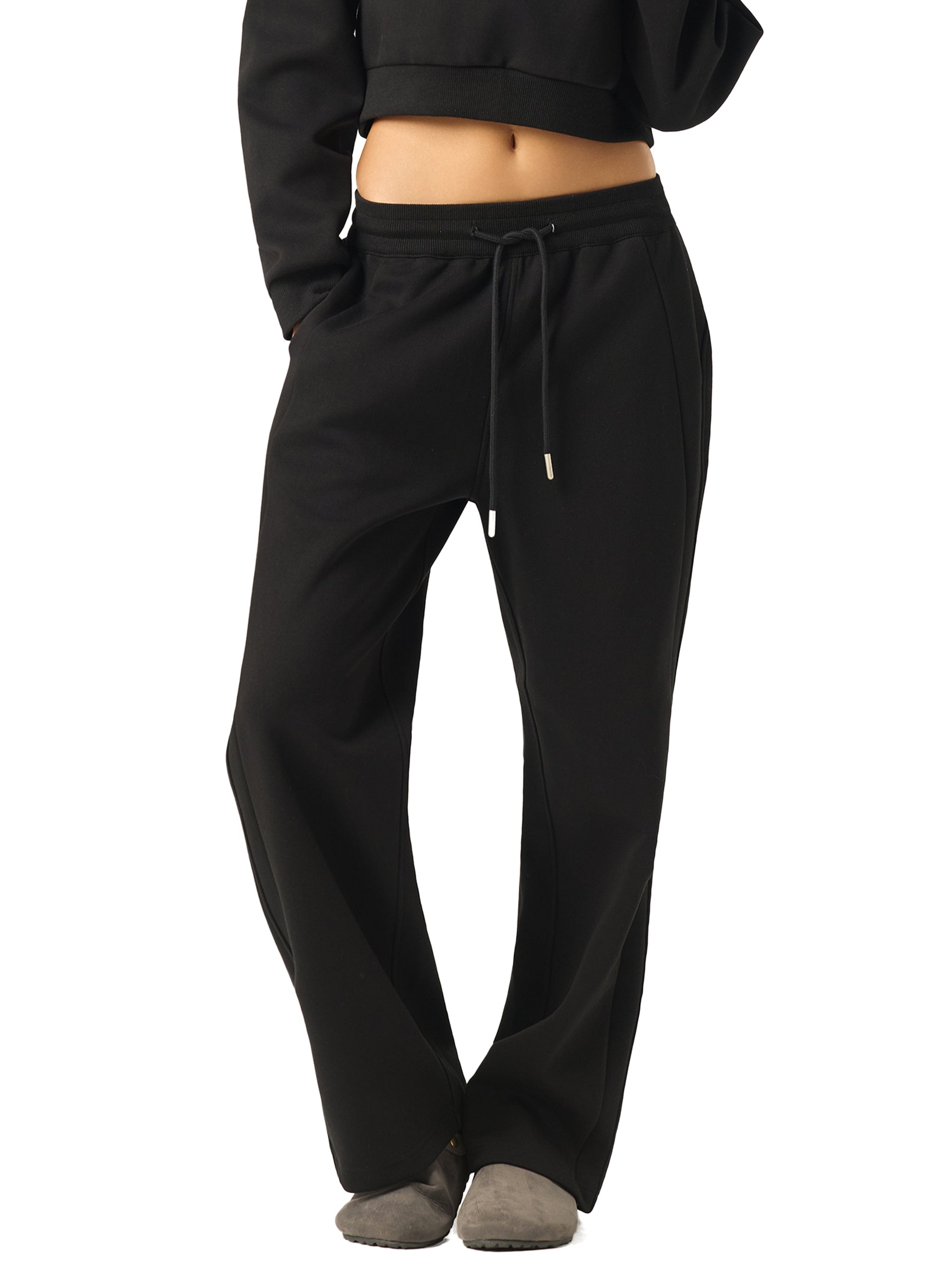 Valley of the Moon Women's Drawstring Straight-Leg Sweatpants