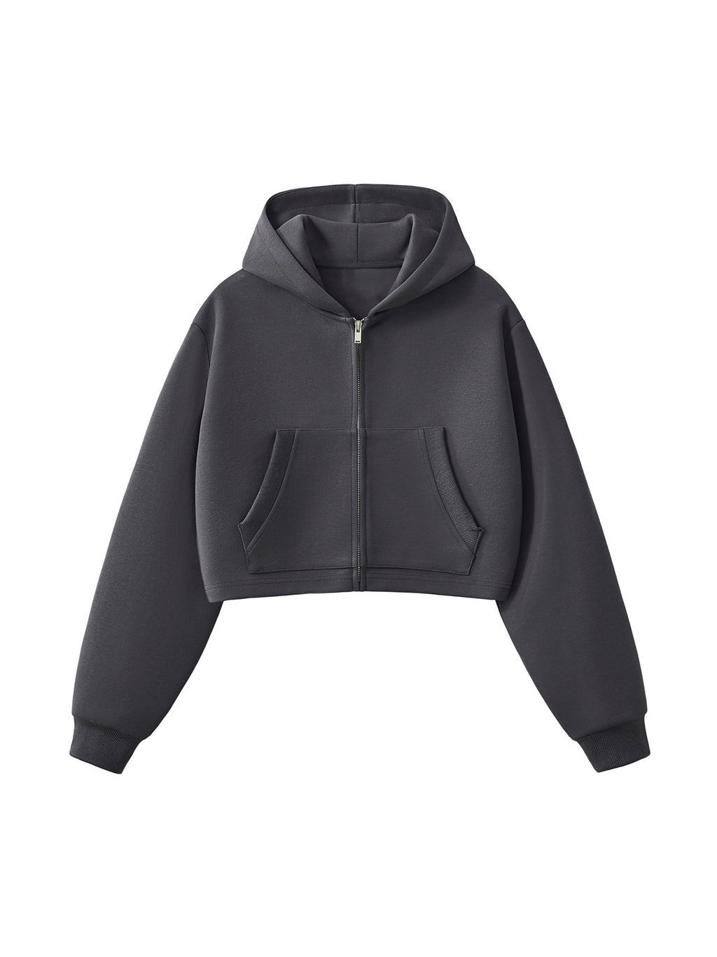 Valley of the Moon Women's Cropped Zip-Up Hoodie