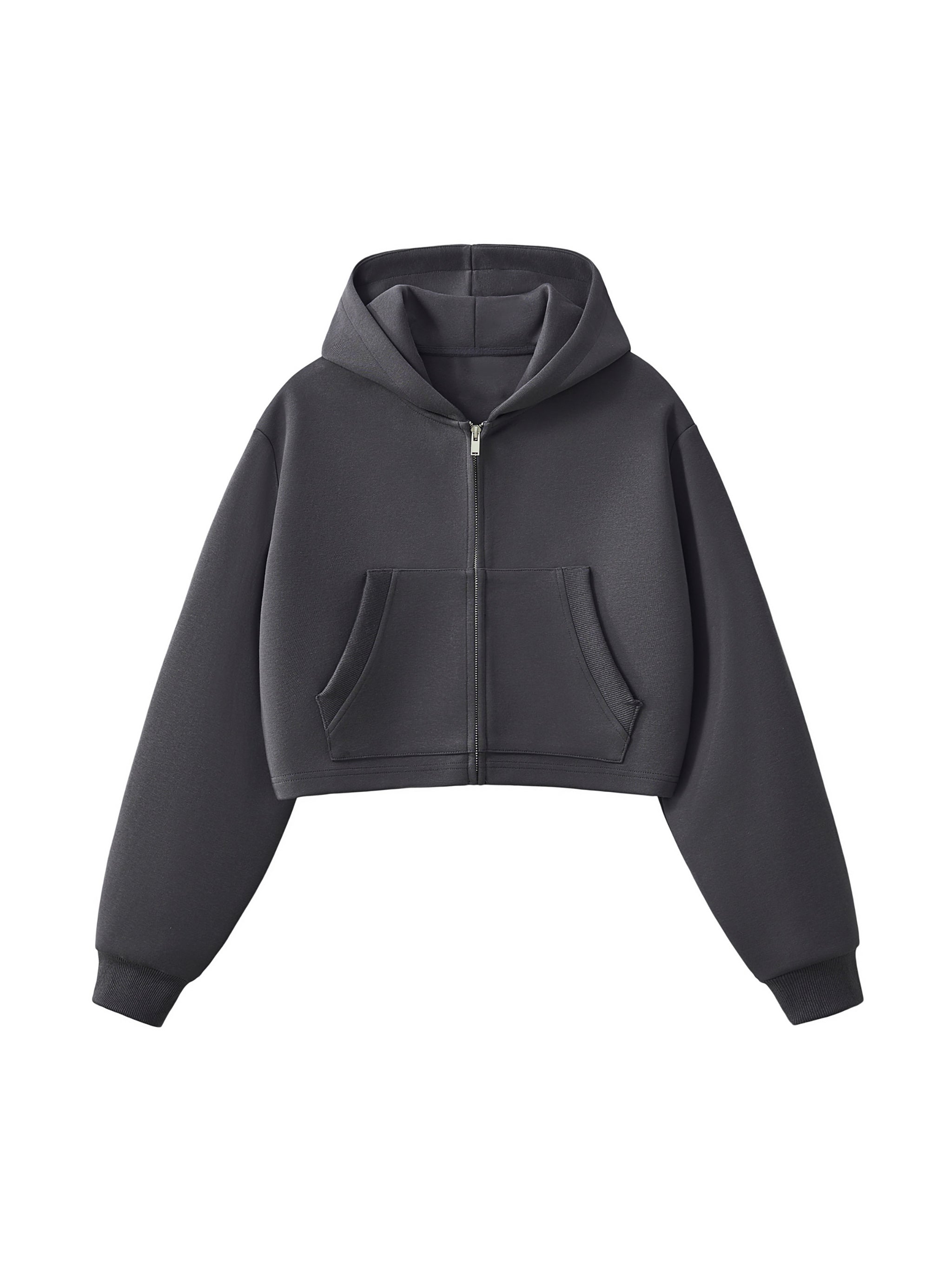 Valley of the Moon Women's Cropped Zip-Up Hoodie
