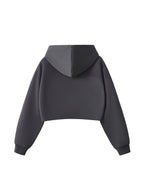 Valley of the Moon Women's Cropped Zip-Up Hoodie