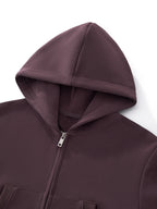 Valley of the Moon Women's Cropped Zip-Up Hoodie