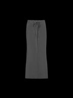 Drawstring Maxi Skirt