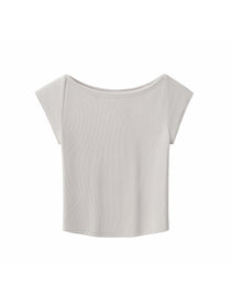 Vintage Manhattan Cocktail Boat Neck T-shirt
