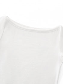 Vintage Manhattan Cocktail Boat Neck T-shirt