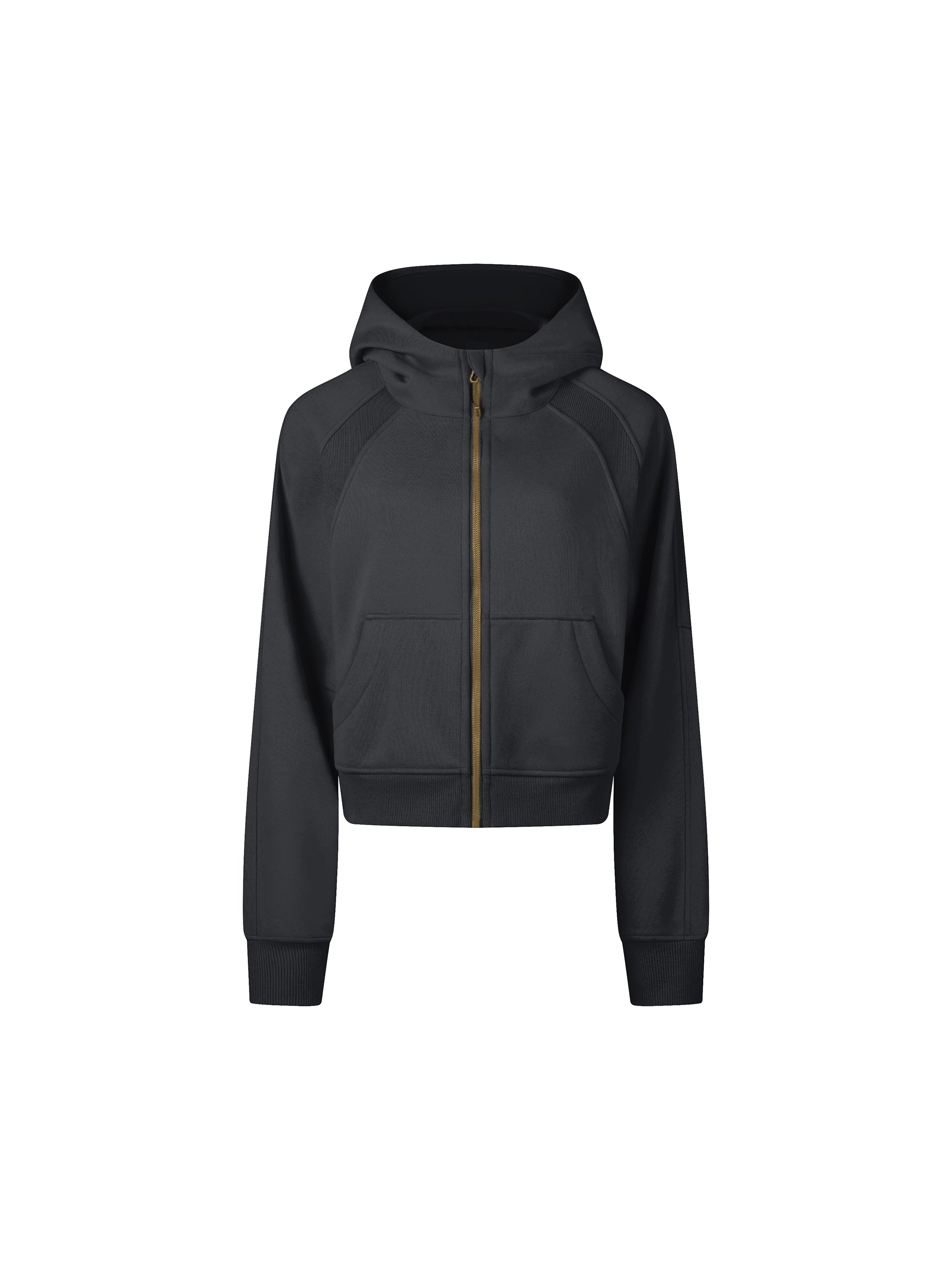 Sonoma County Wine Country Original Cropped Zip-Through Hoodie