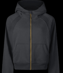 Sonoma County Wine Country Original Cropped Zip-Through Hoodie