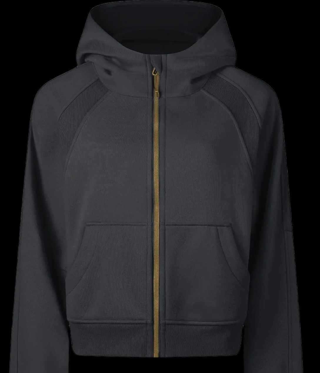 Sonoma County Wine Country Original Cropped Zip-Through Hoodie