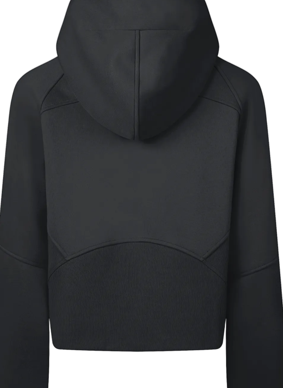 Sonoma County Wine Country Original Cropped Zip-Through Hoodie