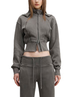 California O.G. Vintage Wash Cropped Women's Hoodie