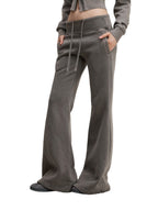 California O.G.Vintage Wash Flared Drawstring Sweat Pants