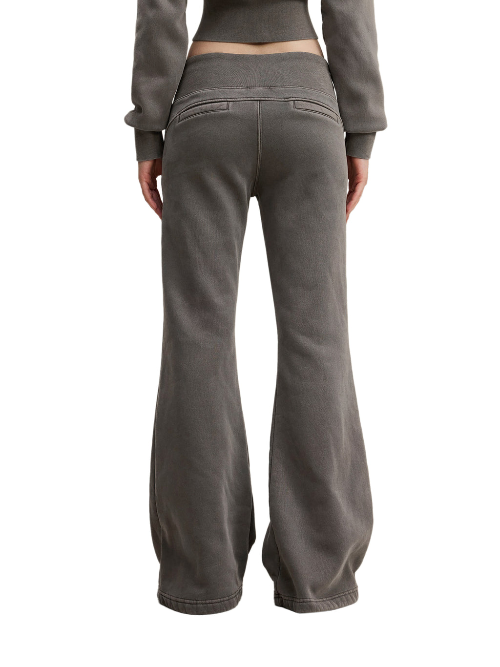 California O.G.Vintage Wash Flared Drawstring Sweat Pants