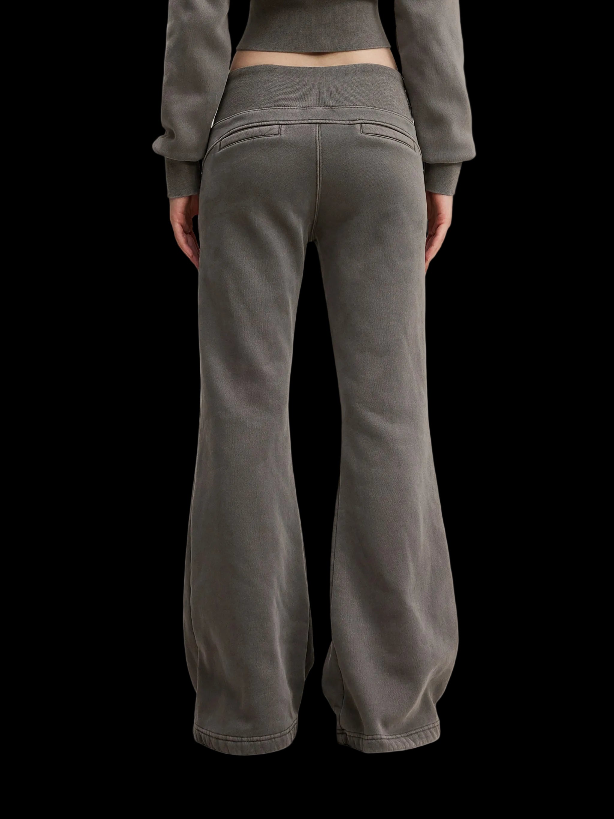 California O.G. Vintage Washed Flared Fleece Pants