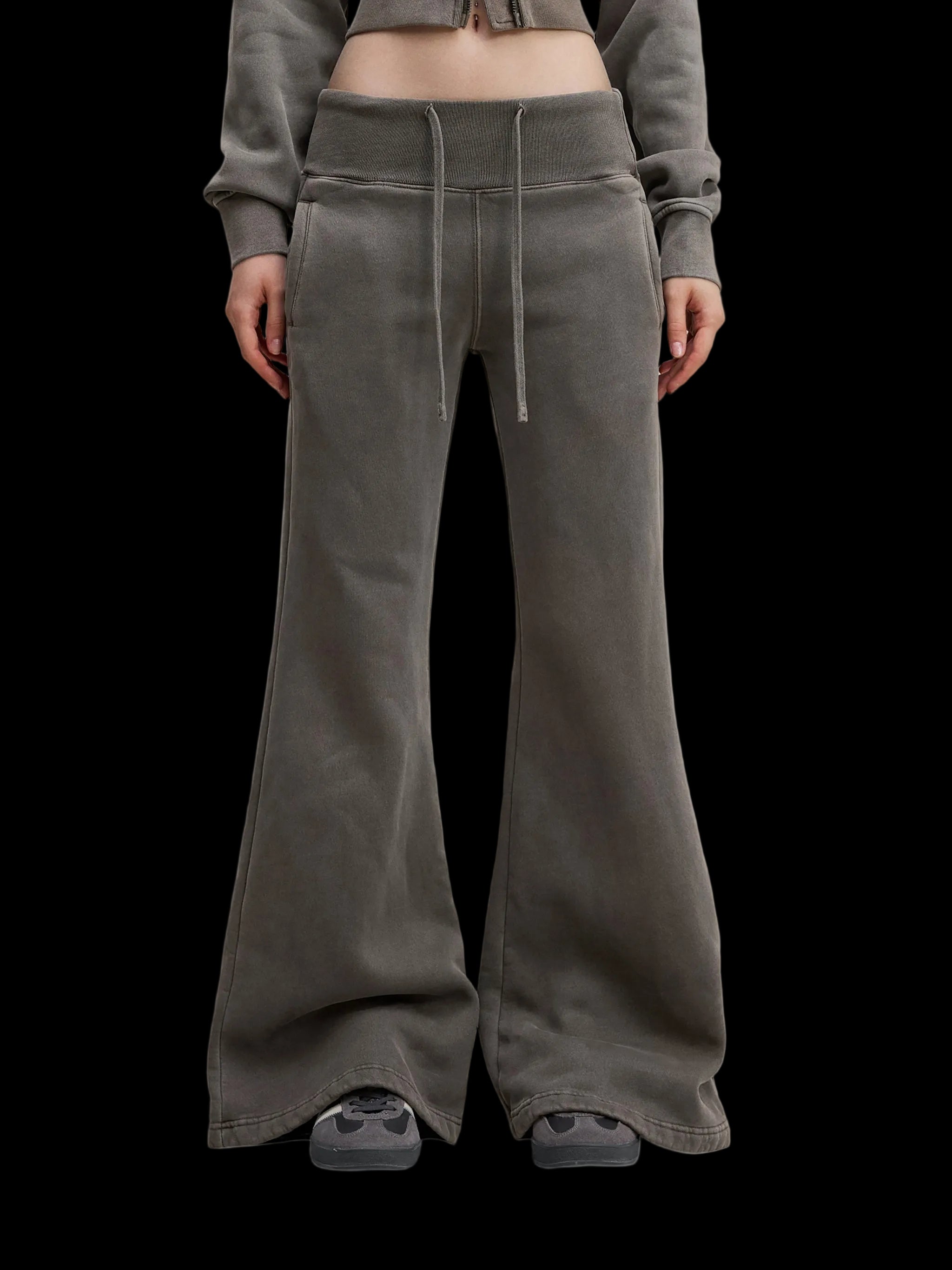 California O.G. Vintage Washed Flared Fleece Pants