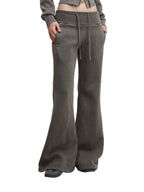 California O.G.Vintage Wash Flared Drawstring Sweat Pants