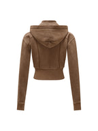 California O.G. Vintage Wash Cropped Women's Hoodie