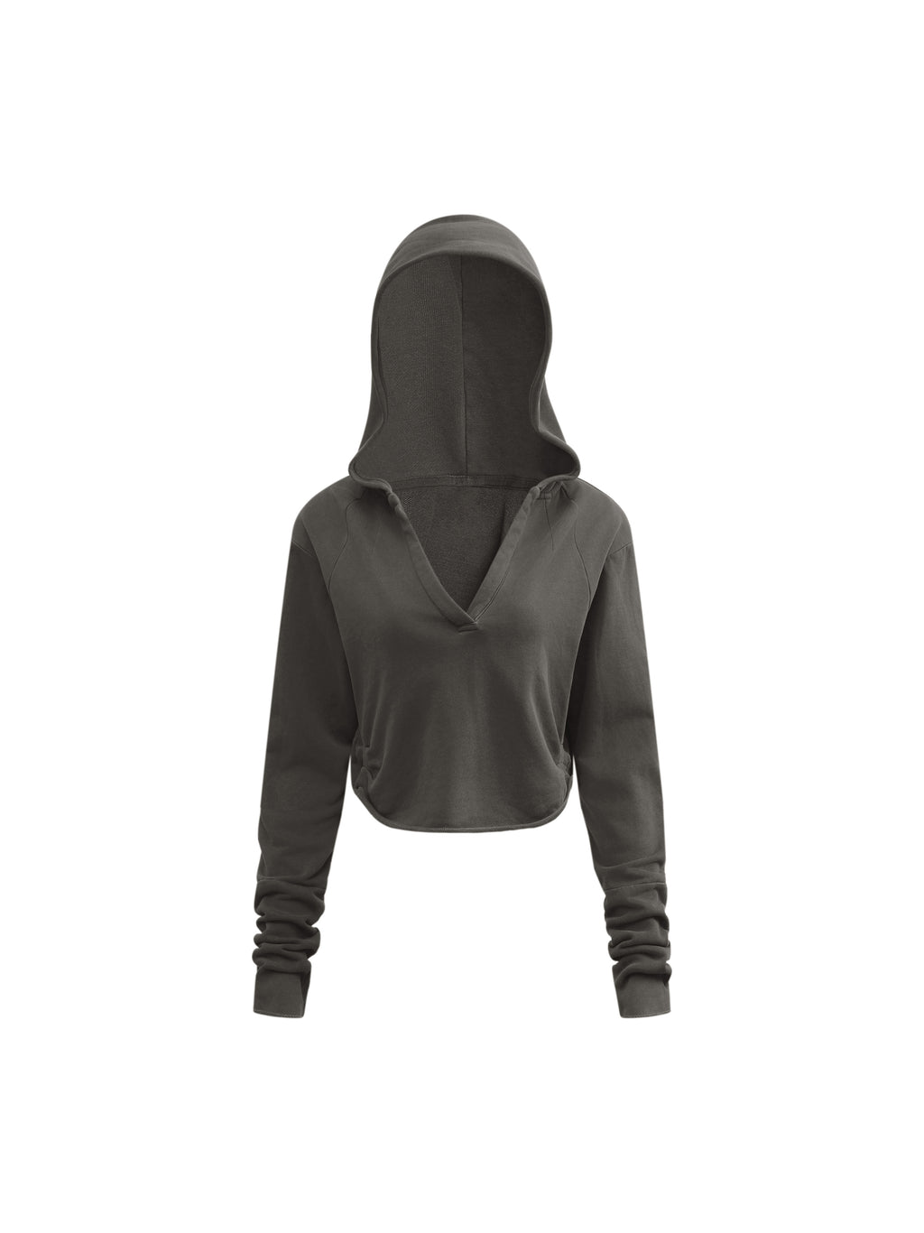 Valley of the Moon Glam Vintage Washed Raw Edge Hoodie