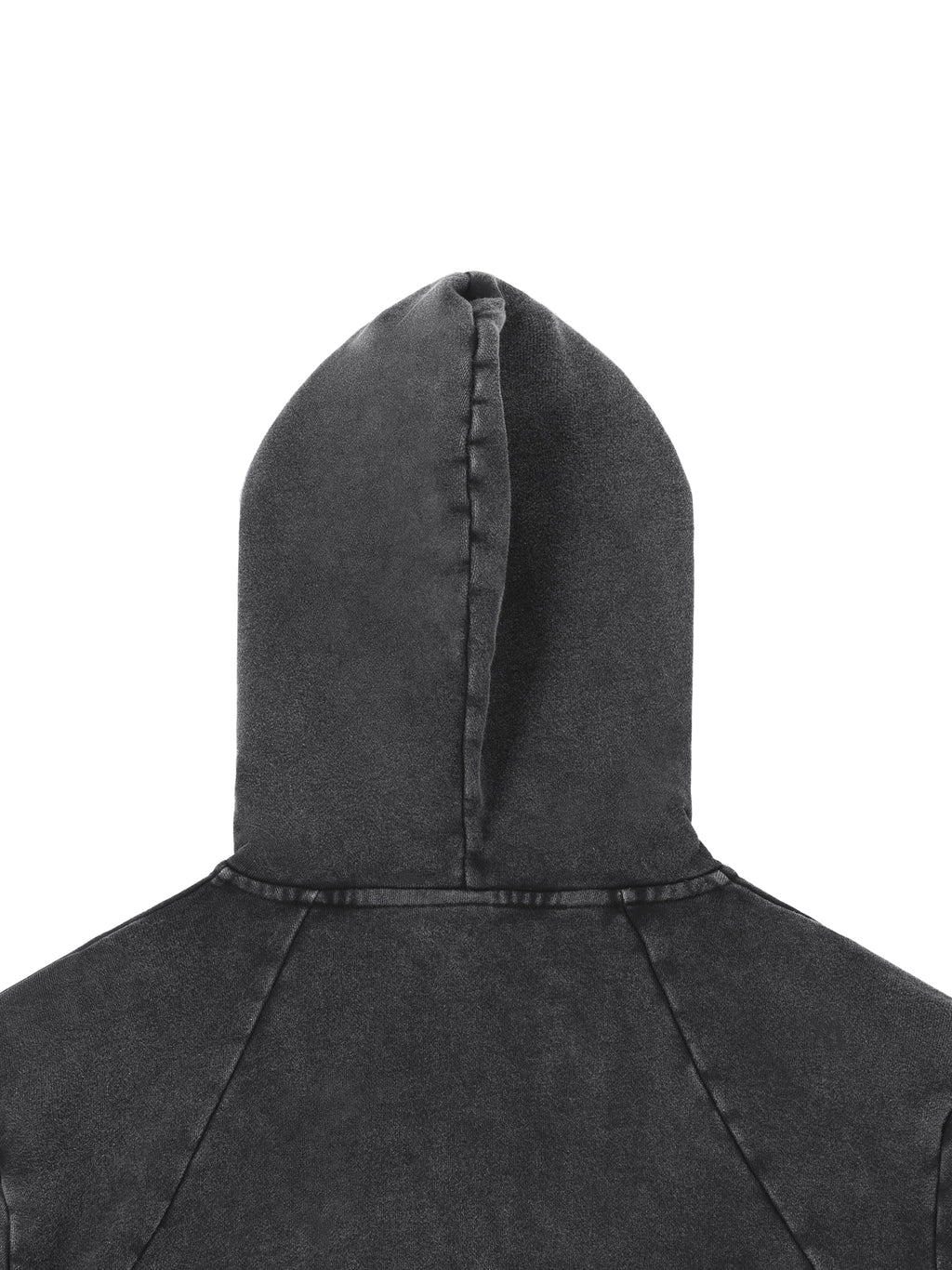 Valley of the Moon Glam Vintage Washed Raw Edge Hoodie