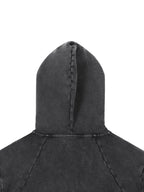 Valley of the Moon Glam Vintage Washed Raw Edge Hoodie