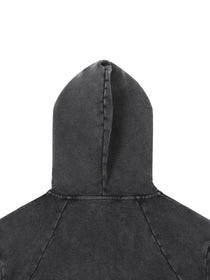 Valley of the Moon Glam Vintage Washed Raw Edge Hoodie