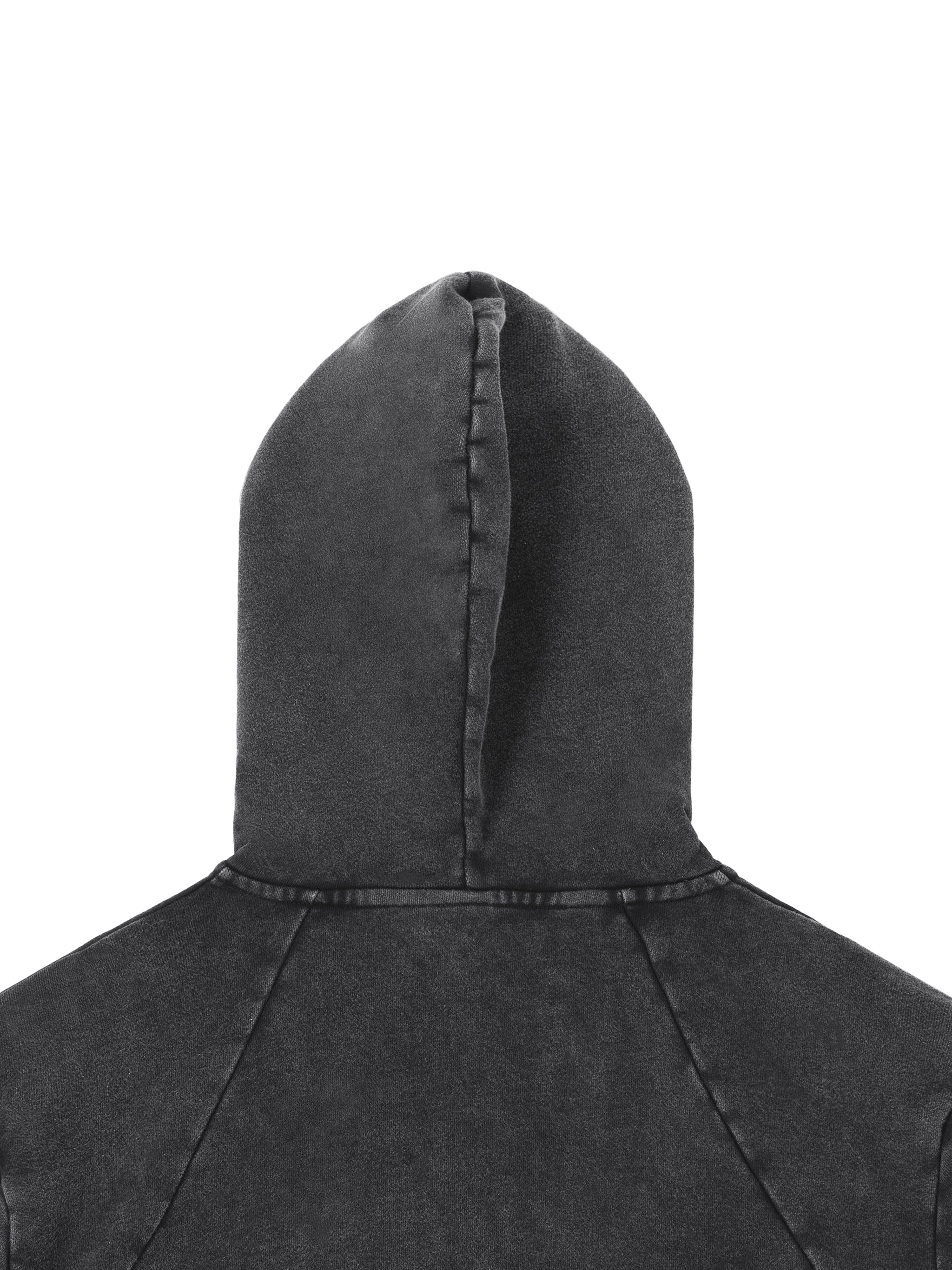 Valley of the Moon Glam Vintage Washed Raw Edge Hoodie