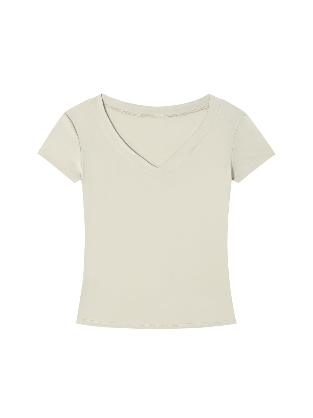 Saloon Silhouette V-Neck T-Shirt