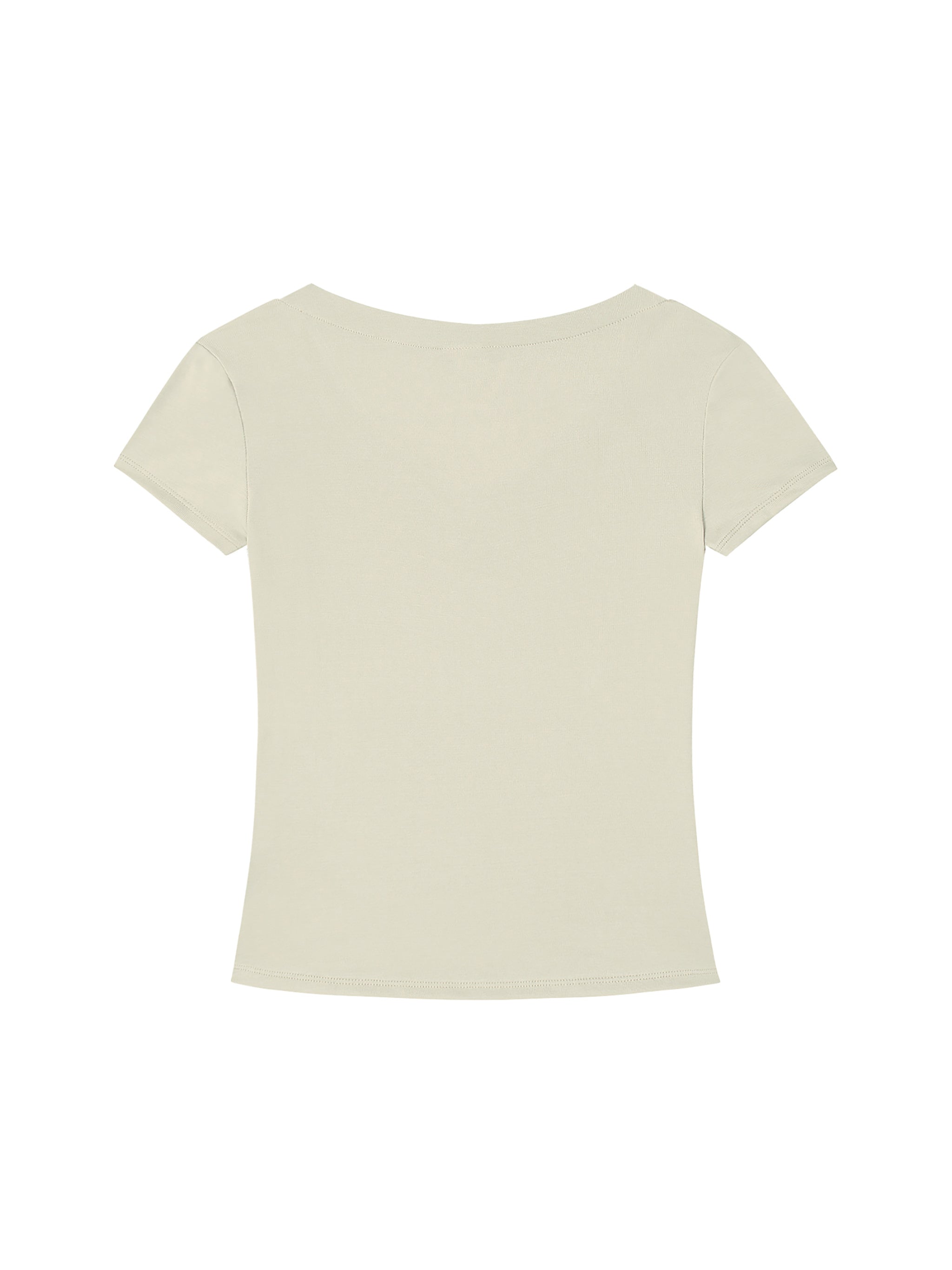Saloon Silhouette V-Neck T-Shirt