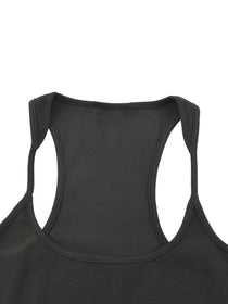 California Outlaw Ribbed Women's Racerback Tank Top