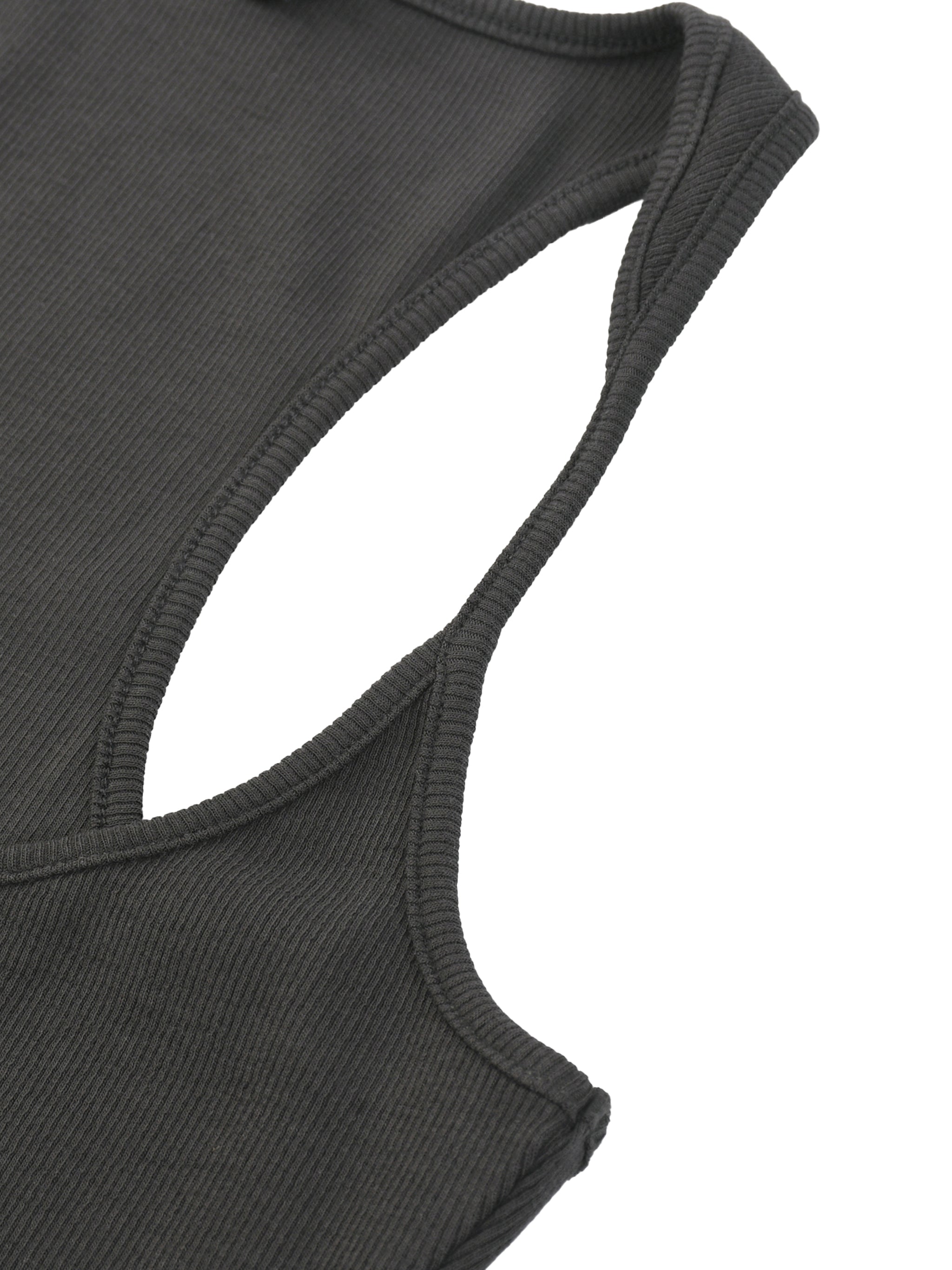 Vintage Outlaw Ribbed Women's Racerback Tank Top