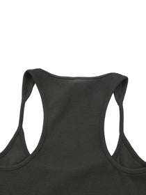 California Outlaw Ribbed Women's Racerback Tank Top